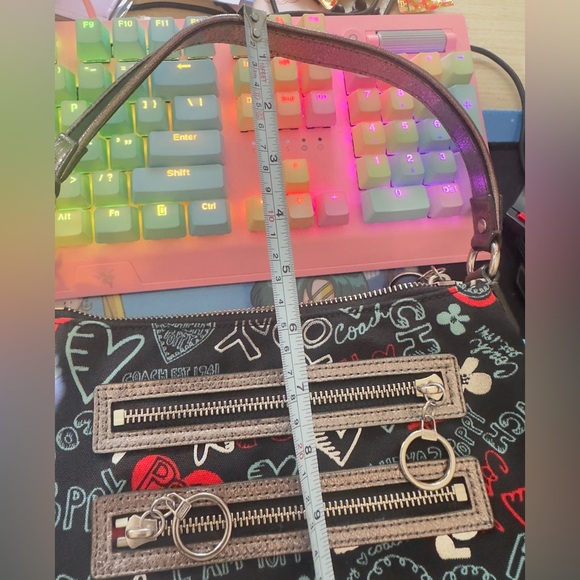 Coach poppy hand bag - Picture 5 of 7